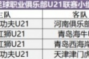 场地调整：石家庄功夫U21vs河南U21将在裕彤国际体育中心举行